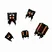 Vertical common mode filter surface mount inductor 50MH UU series